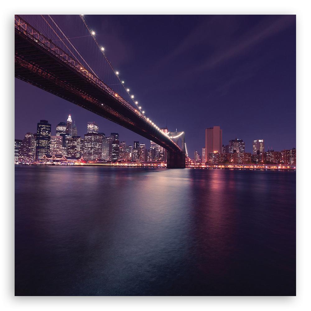 Canvas Print Brooklyn Bridge New York