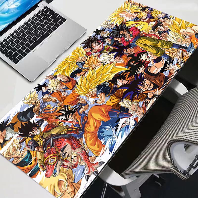

Mouse Pad Gamer PC Computer Large 900x400 XXL Desk mat Keyboard Anime Gaming Accessories Mousepad DBZ Dragon Ball Z Carpet 30x60x0.2cm
