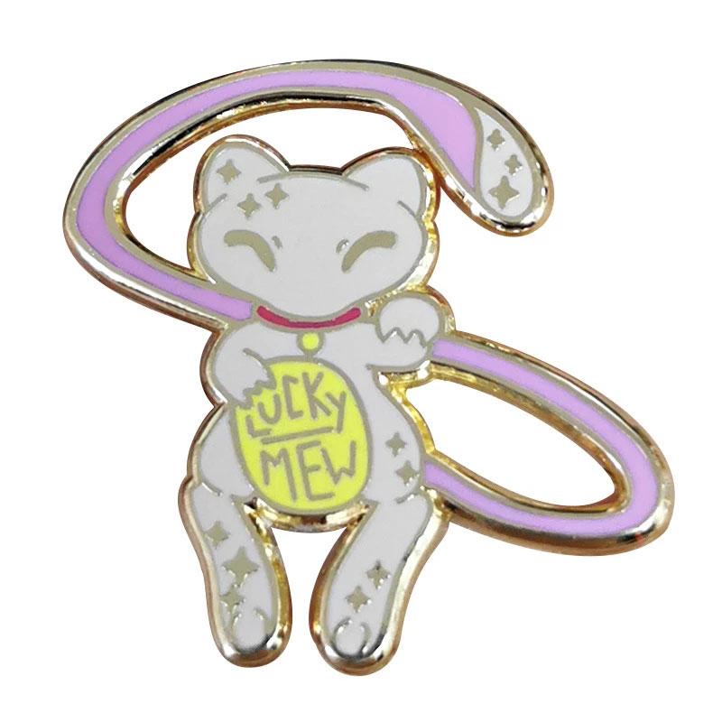 Mew Hard Enamel Pins Collect Kawaii Cartoon Movies Eeveelution Anime Brooch Backpack Hat Bag Collar Lapel Badge