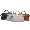 Large Capacity Travel Outdoor Bowling Bag Retro Lychee Pattern Commuter Bag Travel Handbag Generation