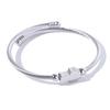 Adjustable Religious Bracelet Silver Open Bangle Bracelet Cross Charm Bracelet  For Men