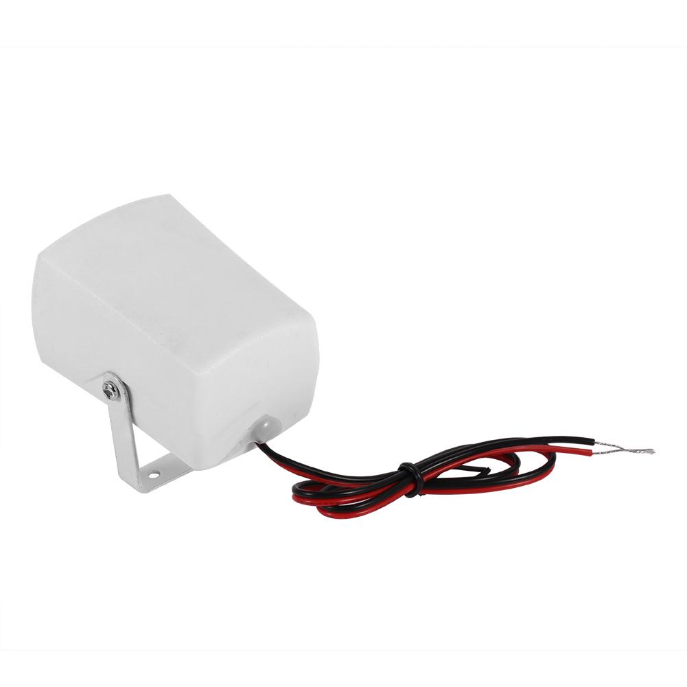 Wired Mini Horn Siren Loud Home Vehicle Security Sound Alarm System With Support 110dB DC 12V