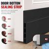 Self-adhesive Door Bottom Sealing Strip Silicone Door Draft Stopper Draught Excluder  Dorm
