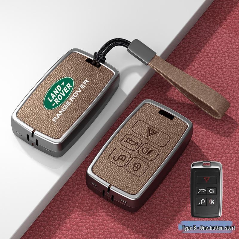 Land Rover Schlüsseltasche: Passend für neuen Range Rover Sport, neuen Defender, Discovery 5 - Schutzhülle für Autoschlüssel für Männer & Frauen