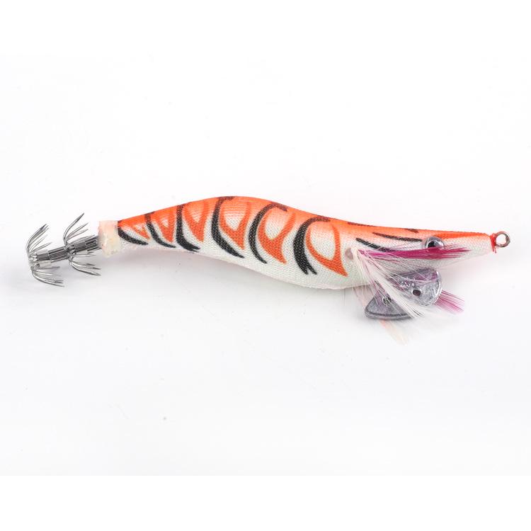 Luminous Soft Leg Squid Jig Lures with Rattle for Fishing