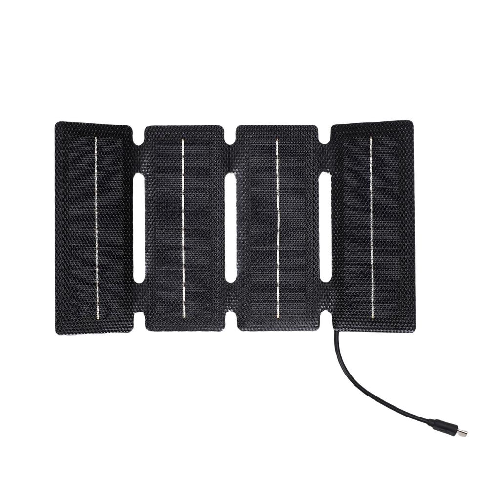 20W Solarpanel,   Dünnes faltbares Solar   141g mit Typ C ETFE monokristallines Solarpanel für Reisen im Freien