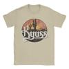 Men's T-Shirt Kyuss Sunset 1987 Queens Vintage Pure Cotton Tee Shirt Short Sleeve T Shirts Round Collar Clothing 6XL