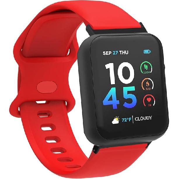 Compatible for ITOUCH AIR 4 Bands, 24mm Women Men,Soft Silicone Replacement Sport Strap Wristband Compatible for ITOUCH AIR 4 41mm / 46mm / Air 3