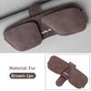 Car Magnetic Glasses Clip Sun Visor Glasses Holder Card Ticket Clip For KIA Stinger Optima Cerato Soul Venga Forte Spectra ZC1