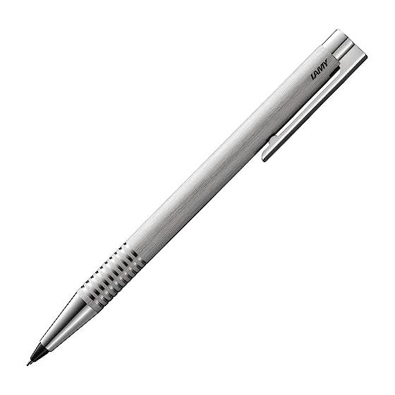 LAMY Logo Stainless Steel Mechanical Pencil, Fine Point 0.5mm (L106)