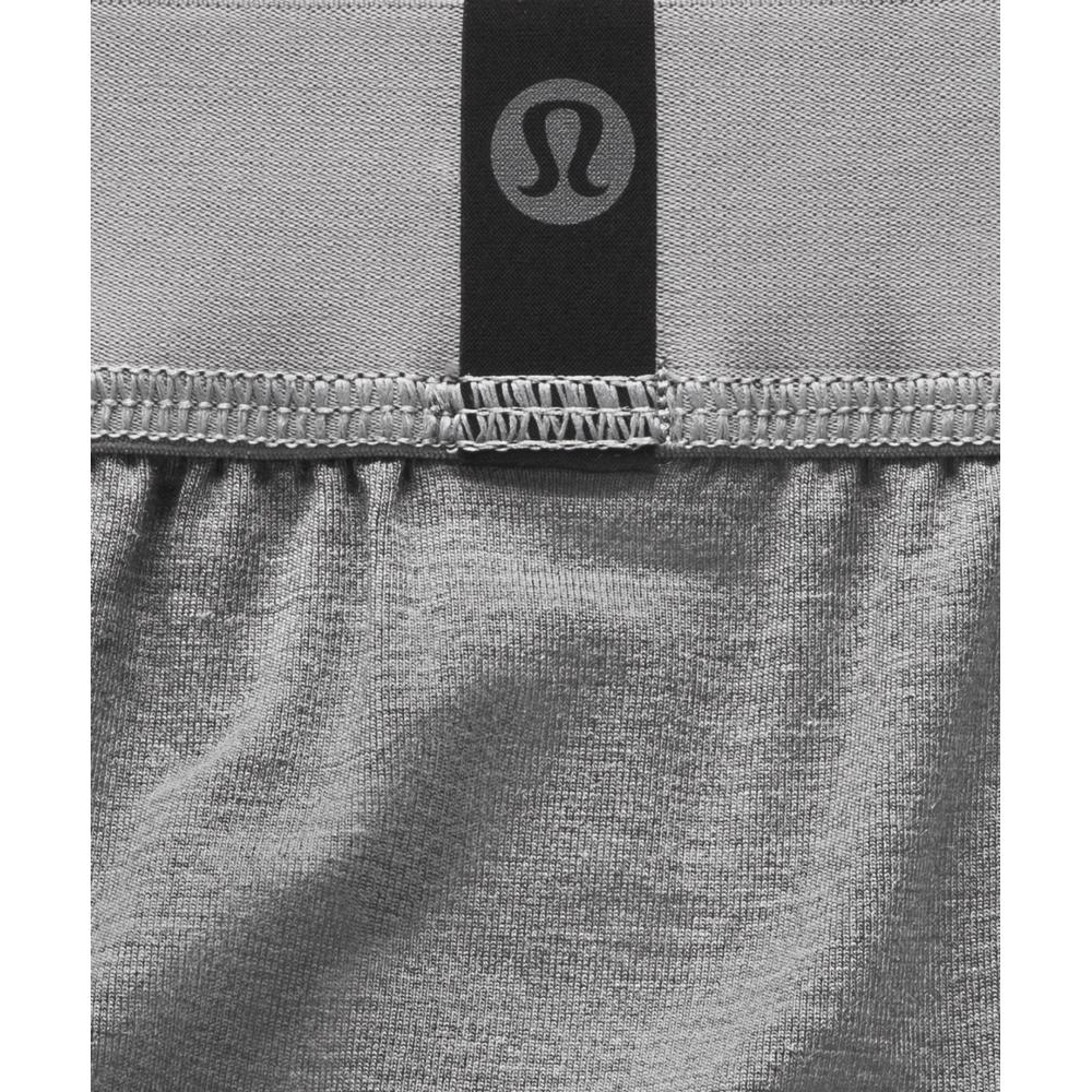 Lululemon Always In Motion Boxer 5   3 Pack Black Heathered Core Medium Grey True Navy