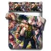 Nuovo Set Biancheria da Letto My Hero Academia Copripiumini Federe Cartone Animato Anime Piumone Set Biancheria da Letto Biancheria da Letto (NESSUN Foglio) Attrezzo