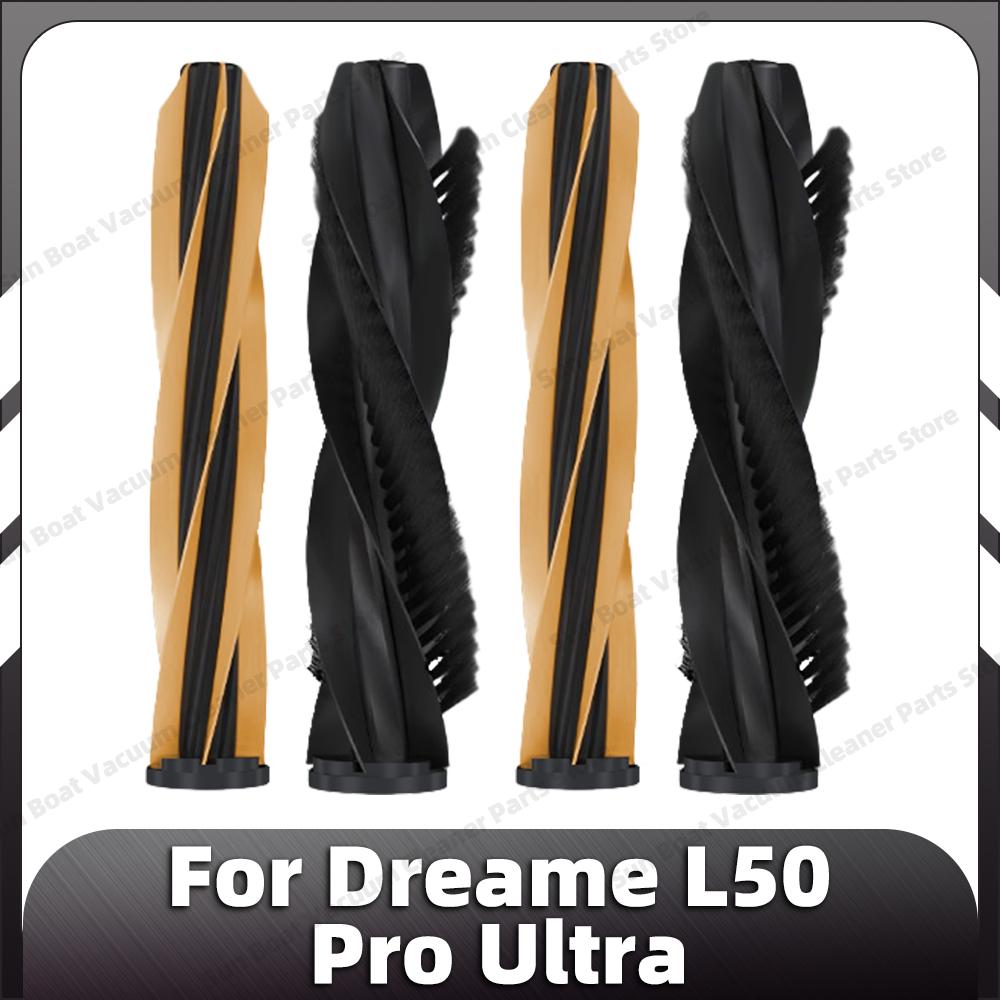 Compatible for Dreame L50 Pro Ultra Replacement Main Side Brush HEPA Filter Mop Pads Dust Bag Spare Parts Accessories