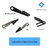 Lejiang Electric Fabric Cutter Lower Blade - Compatible with 65, 70, 90, 100, 110, 125 Round Blade Models