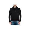 Emporio Armani Hooded Pullover All-Over Print Long Sleeve Sweatshirt Men Sweatshirt Black 6L1MQ2-1JHSZ-0012