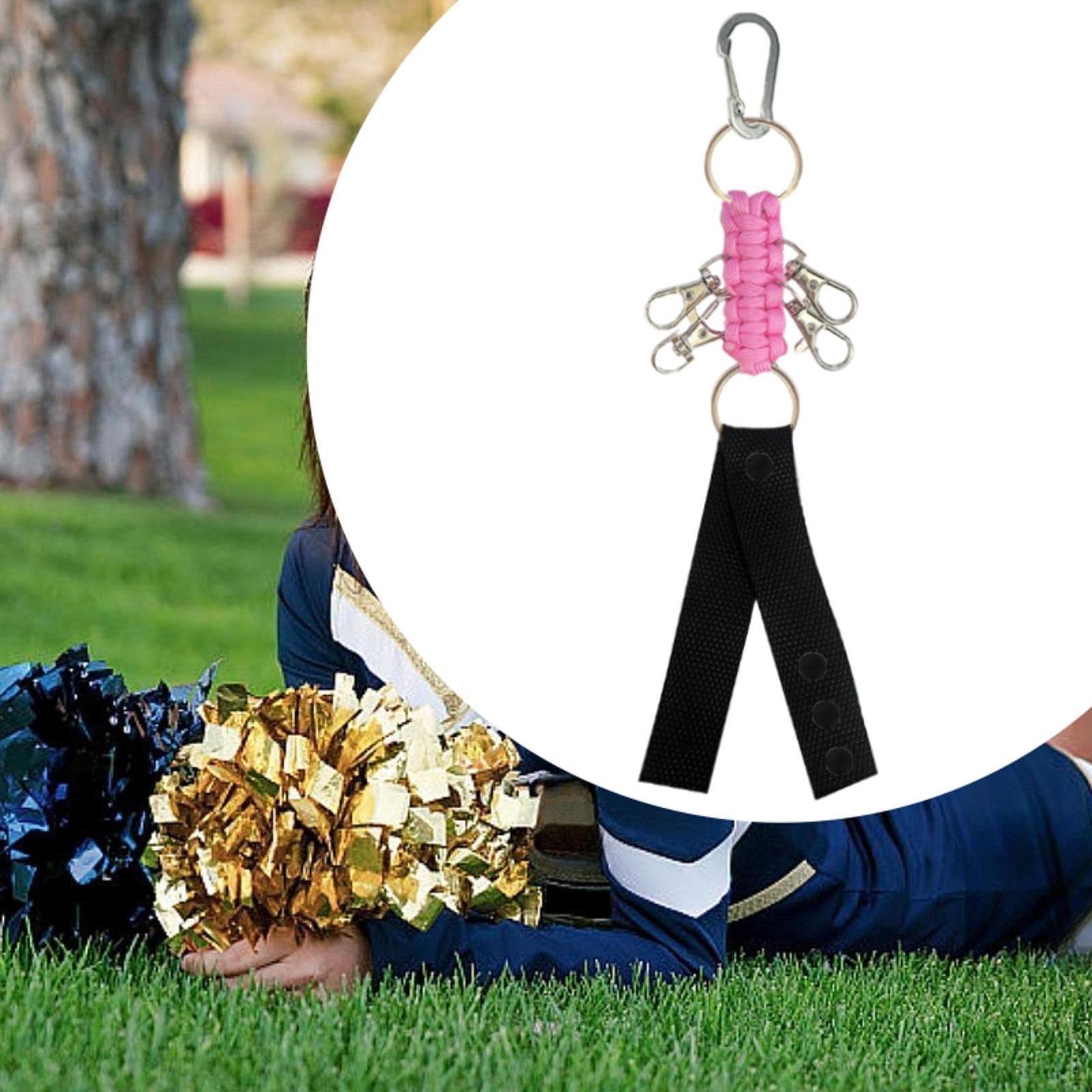 

Ремешок для держателя, Cheer для сумки, брелок, тесьма, брелок для рюкзака, празднование, Pink and Black