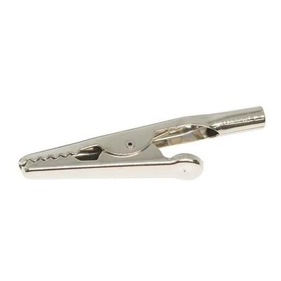 10Pcs/Set Durable 51mm 10A Alligator Clips Nickel Plated Metal Electrical Test Clip Single Prong Battery Clamps Cable Lead