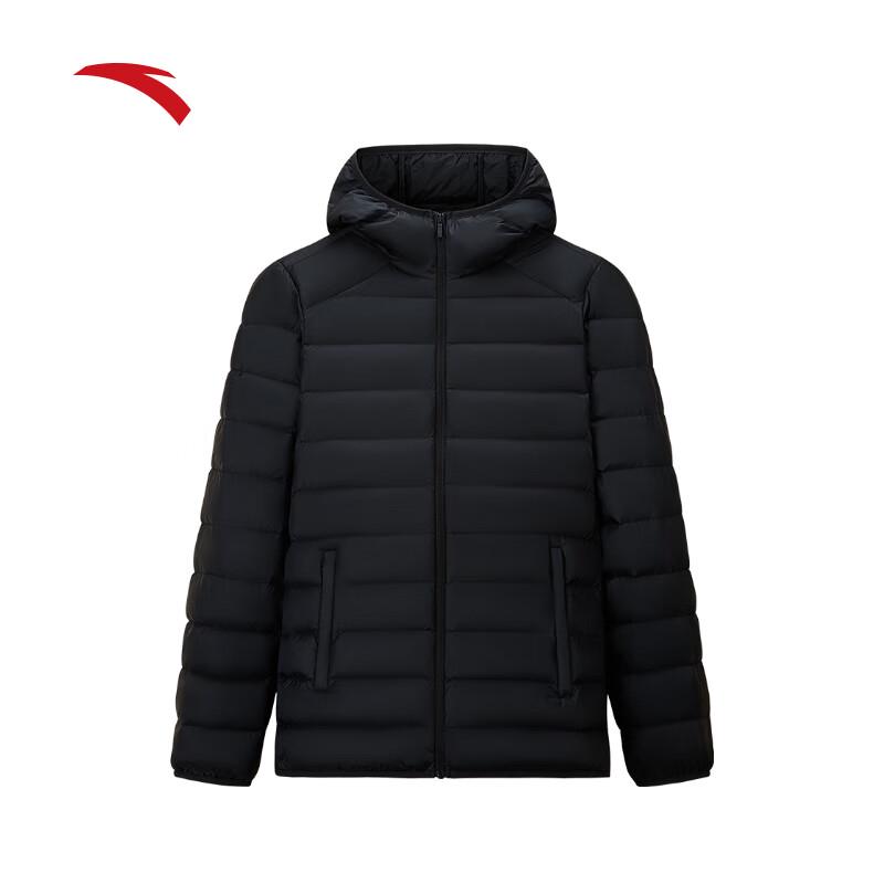 Anta Women s Water-Repellent Lightweight Hooded Down Jacket L
