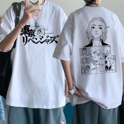 Japanese Anime Tokyo Revengers Manjiro Sano MIKEY Printed T-shirt Men Women Classic Tshirts Cotton Tee Harajuku Male T Shirt