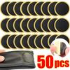 50pcs Bicycle Glue-free Tire Patches Bike Tire Patch Tool Without Glue No-glue Adhesive Quick Drying Bike Accessories