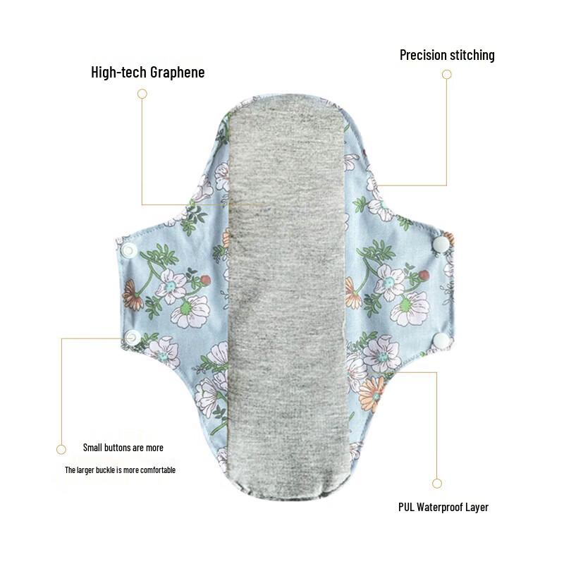 ANJIANCHEN Washable Graphene Cotton Reusable Pads