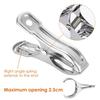 Greenhouse Clips Stainless Steel Garden Clips Greenhouse Clamps For Netting Hold Down The Plant Cover Or Shade Cloth On Garde