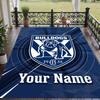 Custom Text Printed Rug Canterbury-Bankstown Bulldogs Non Slip Floor Carpet For Home Room Decor