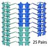 25 Pairs Rimless Star Shaped Sunglasses Men Fashion Cute Candy Color Beach Vacation Decor Shades Women Trendy Rave Sun Glasses
