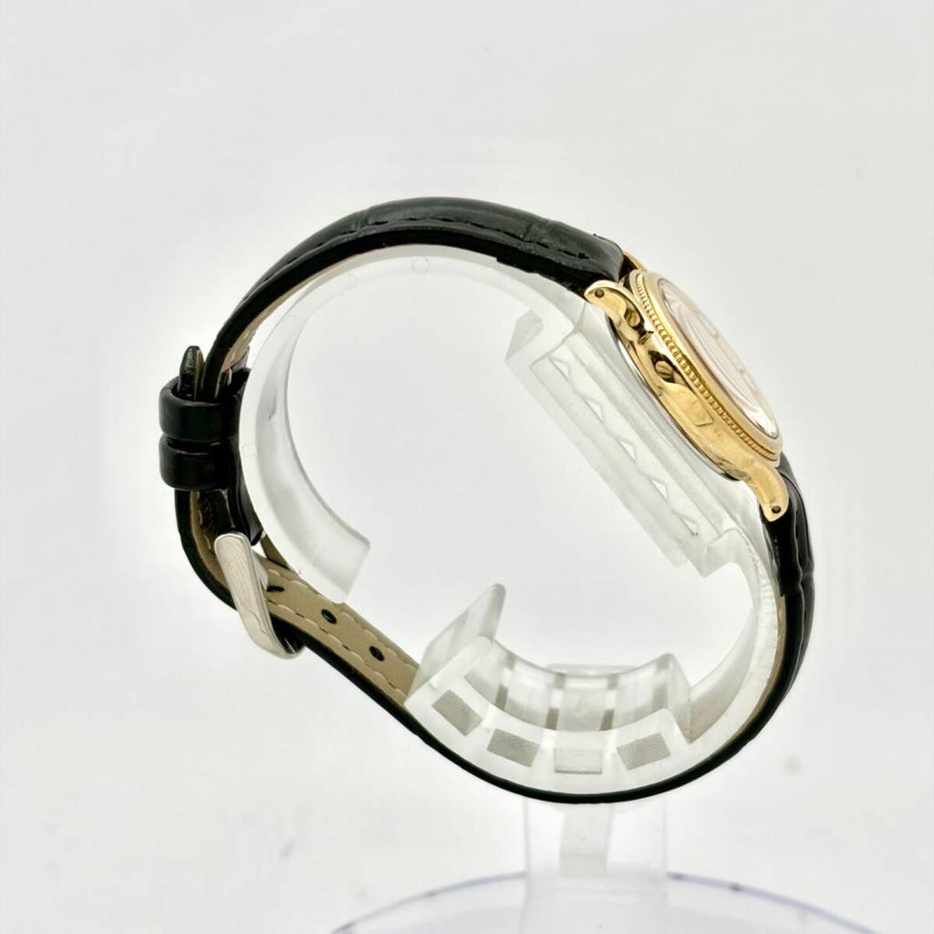 SEIKO Spirit Ladies Watch Gold 730165 New Strap/New Battery 4N21-1050