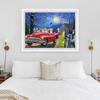 New 5D DIY Diamond Painting Car Diamond Embroidery Winter Cross Stitch Full Round Drill Crafts Home Decor Manual Art Gift