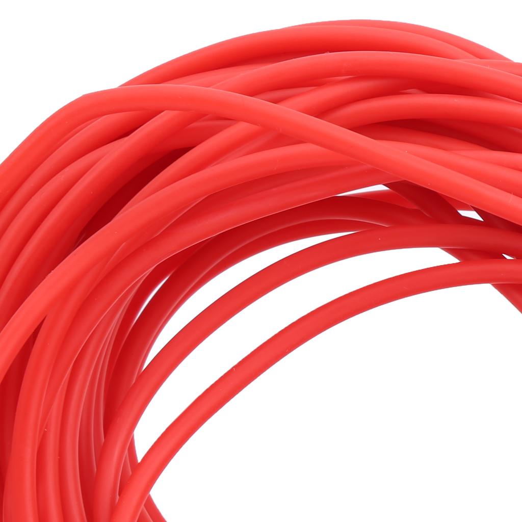 Rubber Band Latex Tube Catapult Hunting Bungee Round    Accessories Red