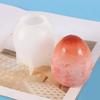 3D Eier Kerzen Silikonform DIY Schokoladenkuchenform Bastel Backwerkzeug Oster Eier Harz Kerzenform Heimdekoration Großhandel