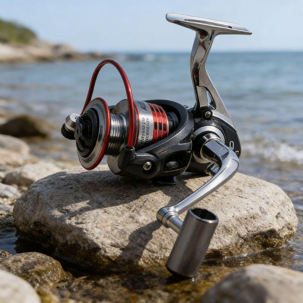 Viduka All-Metal Spinning Fishing Reel with Metal Head and Body for Sea Rod Casting and Lure Fishing