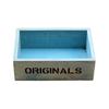 Wooden Succulents Planter Box Desktop Storage Box Retro Rustic Plant Container for Micro Landscape Succulents Small Plants Home Office Decor