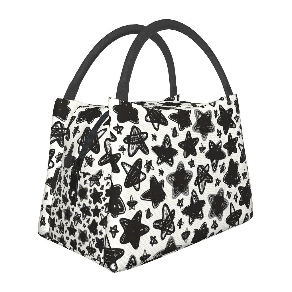 1pc Insulated Lunch Bag & Handbag for Men & Women - Thermal Carrier with Zipper Closure, Reusable Cooler Suitable for Camping, P