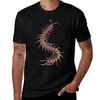 Centipede TShirt Basic Plain Short Sleeve Crew Neck Tee