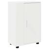 Wall Mounted TV Cabinet Set 4 pcs White Engineered Wood