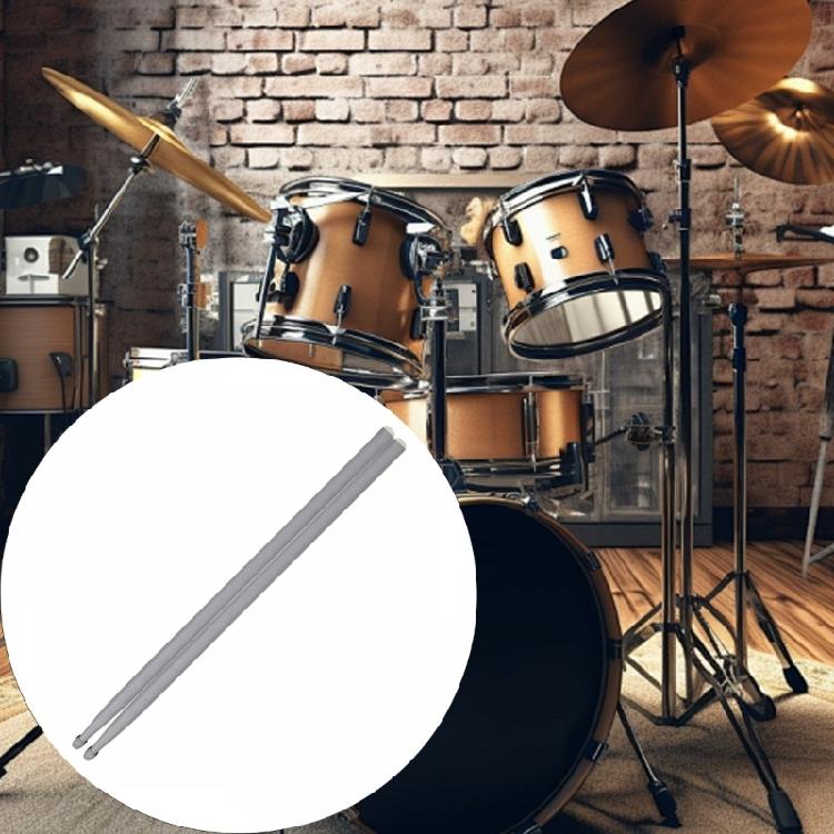 1 Pair Practical Drumsticks Carbon Texture Engineered for Durability Precise Striking and Dynamic Stage Performances