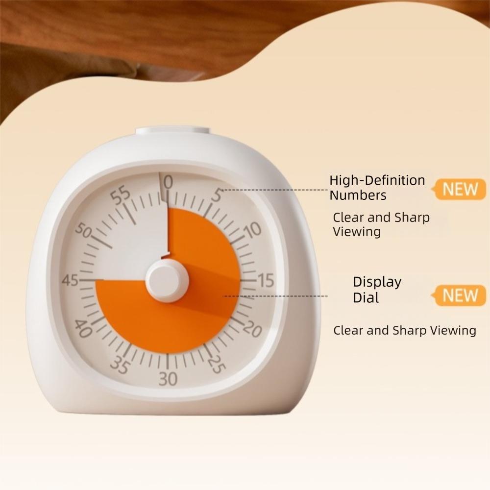 Silent Countdown Timer 60 Minute Digital Clock Practical Time Management Tool  Kitchen Timer