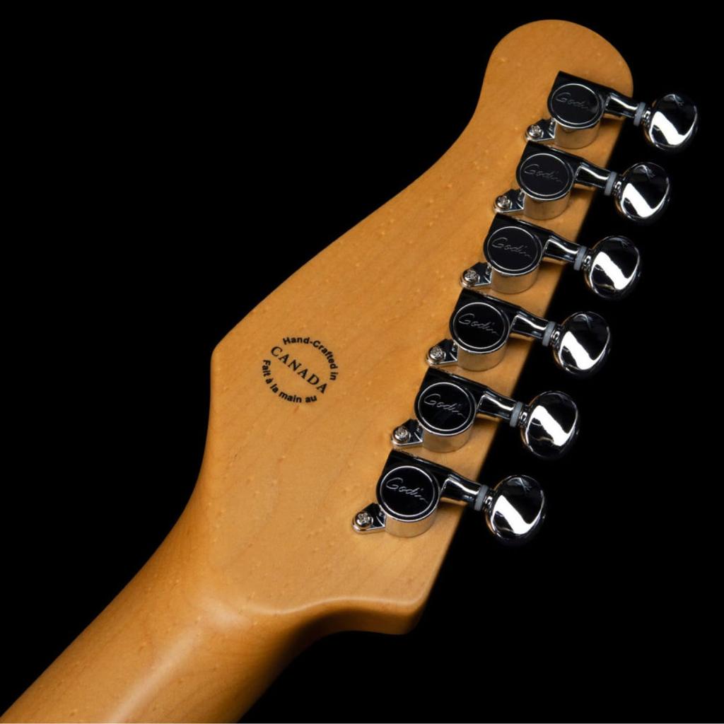 Godin Nylon Elektrisk Massiv Ceder Matt 051458 Gitarr, Gitarr, G-Tour Nylon, Lock, Svart,