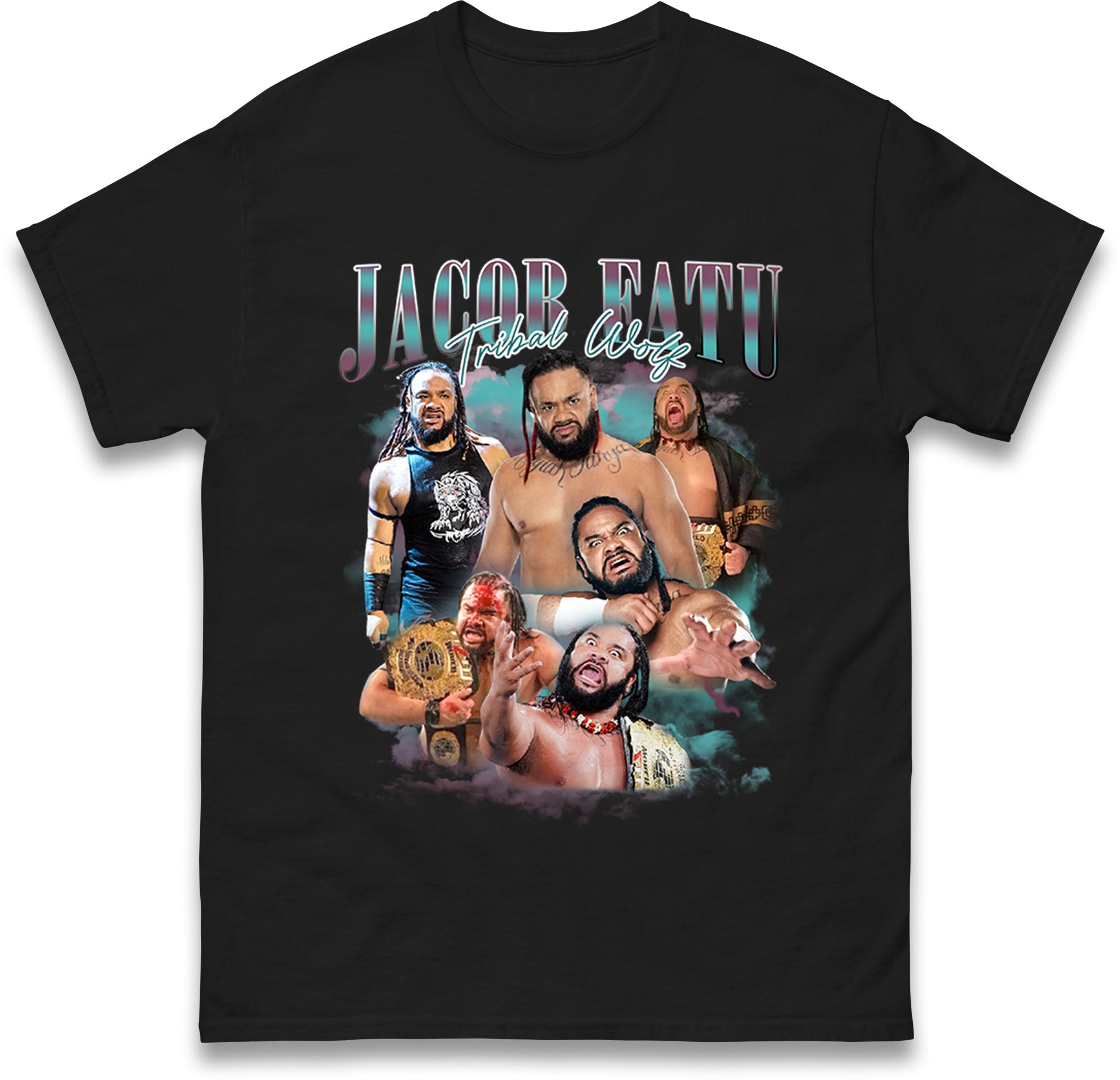 Jacob Fatu Tribal Wolf Mens T Shirt Womens Tops Tees S