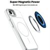 For iPhone 16e Magnetic Case Dual Color Shockproof TPU PC Phone Cover Compatible with MagSafe