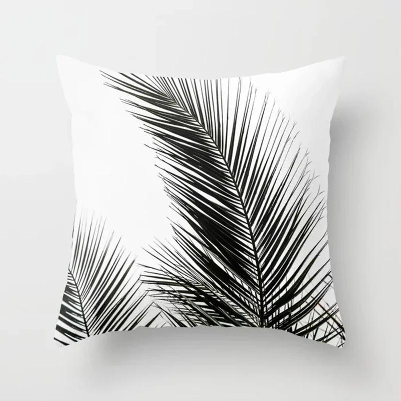 

Cushion Cover 45*45cm Golden Leaves Soft Peach Skin Cashmere Throw Pillow Cover Sofa Pillowcase Merry Christmas Home Decor 16x16Inch