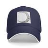 Grey Moon Baseball Cap Mountaineering Black Hats Unisex Womens