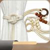 The Curtain Binding Tape for The Homestay White Gauze Curtain Storage Buckle Binding Tape and Fixed Rope