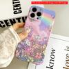Pastel Rainbow Butterfly Garden Phone Case All Inclusive Film Hard Phone Case, Compatible with iPhone 18 Pro Max 17 16 15 14 13 12 11