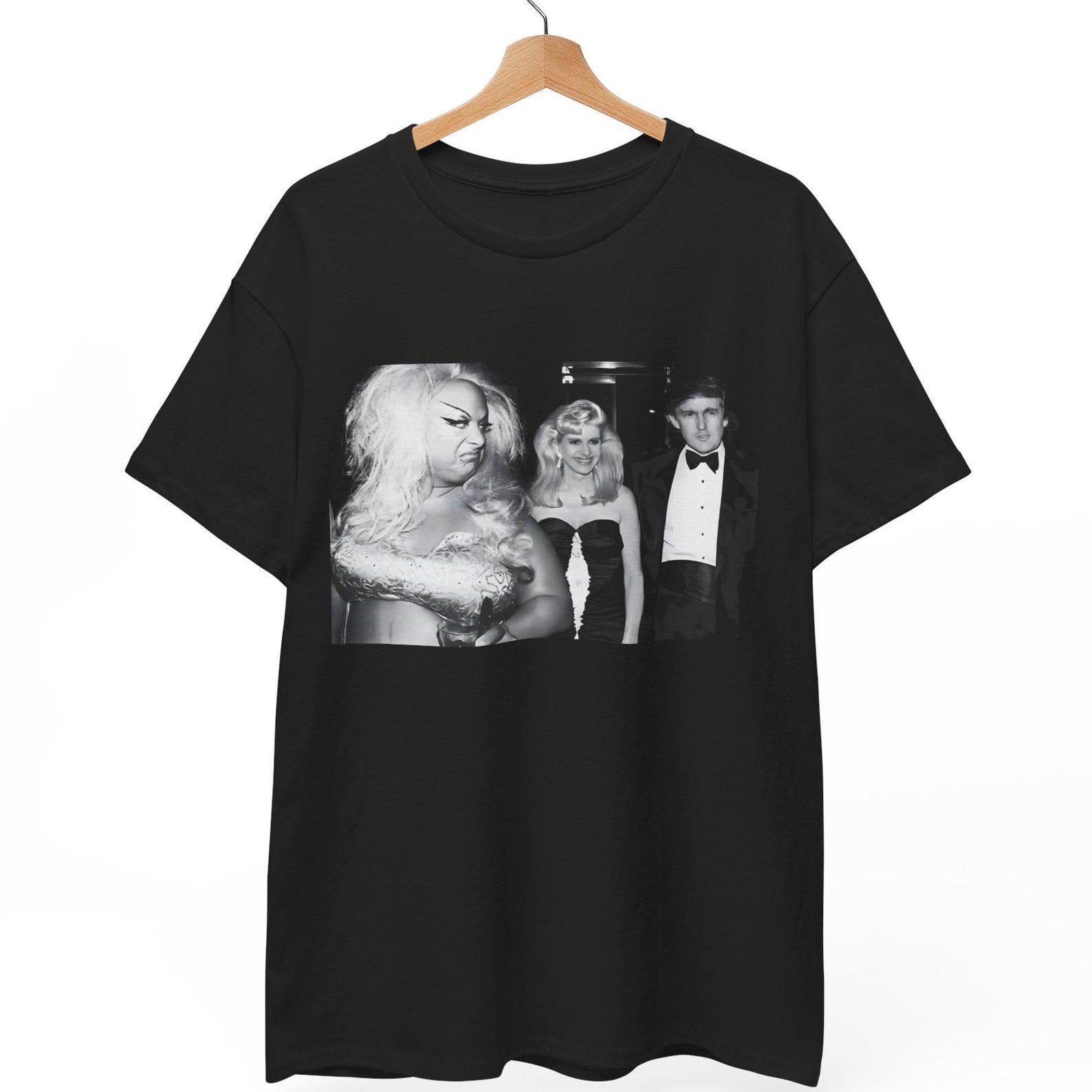 Divine and Trump T-Shirt, John Waters Cult Film Tee XL