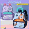 Cartoon Kids Backpack For Preschoolers With Breathable Nylon And Cushion Straps For School Use