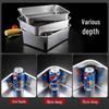 ZISIZ Stainless Steel Rectangular Buffet Pan