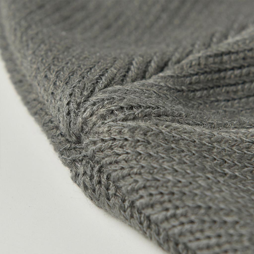Reflective Knitted Hat for Men Women Winter Sport Unisex Cuffed Warm Winter Hat Windproof Cycling Hat for Skiing Cycling